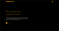 Desktop Screenshot of pekara-dubravica.hr